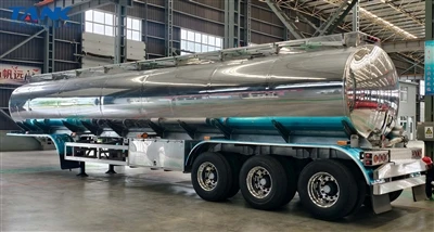 Tankvogne i poleret aluminiumlegering-eksporteret til Sydamerika